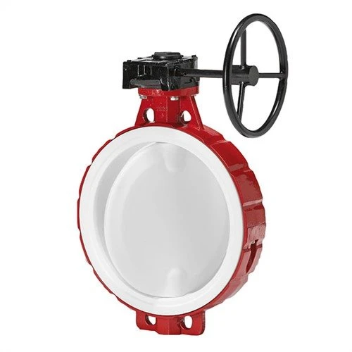 Podšívka PFA motýlieho ventilu